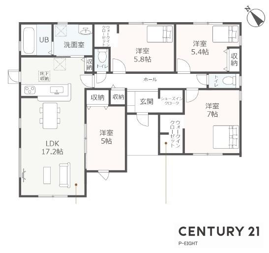 弥富市五斗山３丁目の新築一戸建