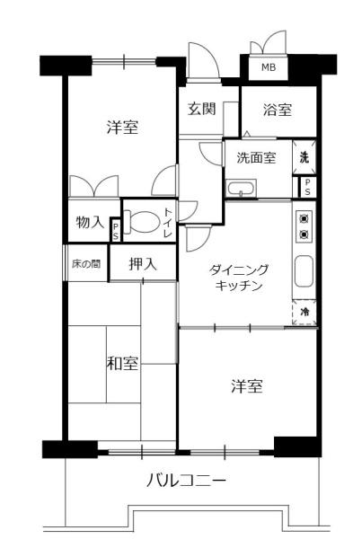 シャルム平安通