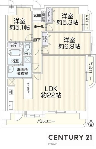 サンハウス小牧駅西　中古マンション