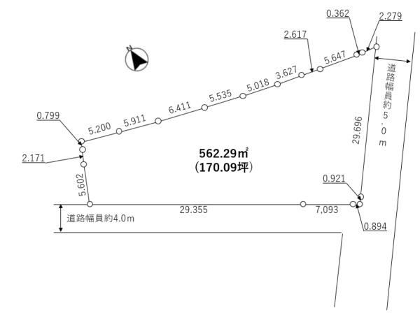 名古屋市北区辻町６丁目の土地