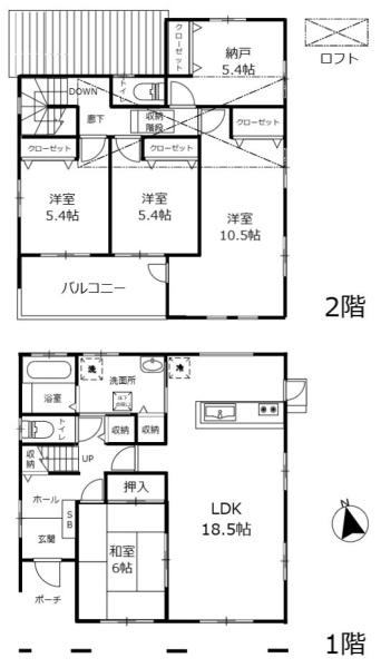 大垣市内原１丁目の中古一戸建て