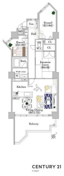 サンシティ上豊田駅南弐番館　中古マンション