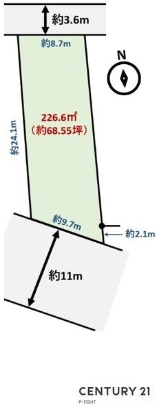 名古屋市中川区戸田３丁目の土地