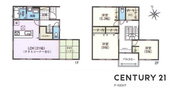 小牧市中央３丁目の新築一戸建