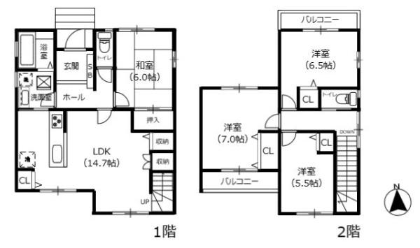 あま市森５丁目の中古一戸建て