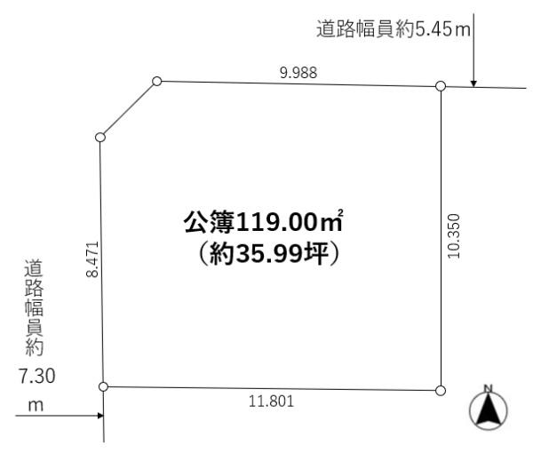 名古屋市中村区藤江町３丁目の売土地