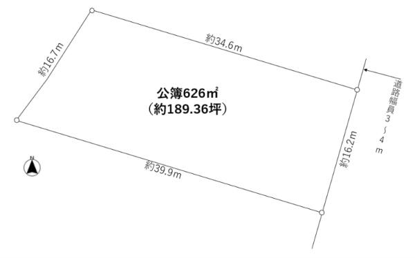 一宮市木曽川町黒田字北宿一の切の売土地