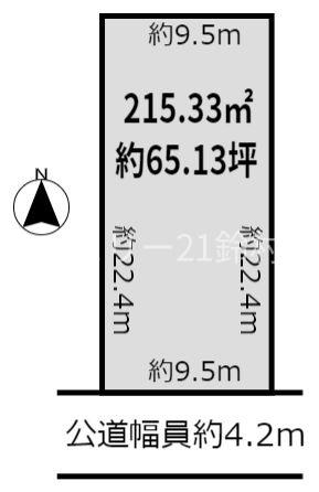 一宮市瀬部字久込の土地