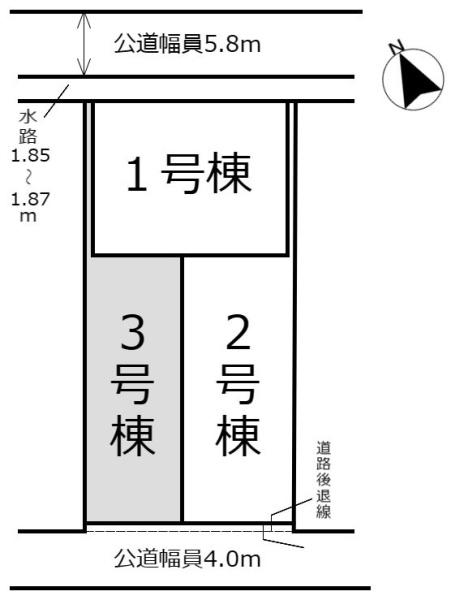 クレイドルガーデン江南市尾崎町上田　第1　3号棟