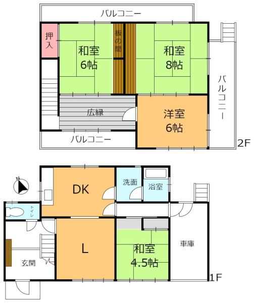 丹羽郡扶桑町大字高雄字北屋敷の中古一戸建