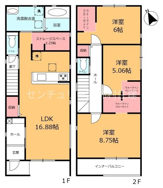 リーブルガーデン江南市飛高町泉　2号棟