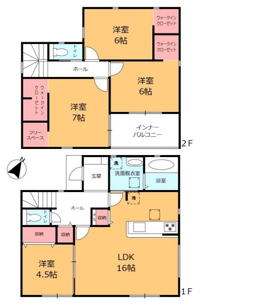 リーブルガーデン江南市後飛保町第3　2号棟