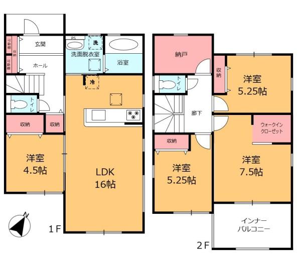 リーブルガーデン江南市後飛保町第3　4号棟