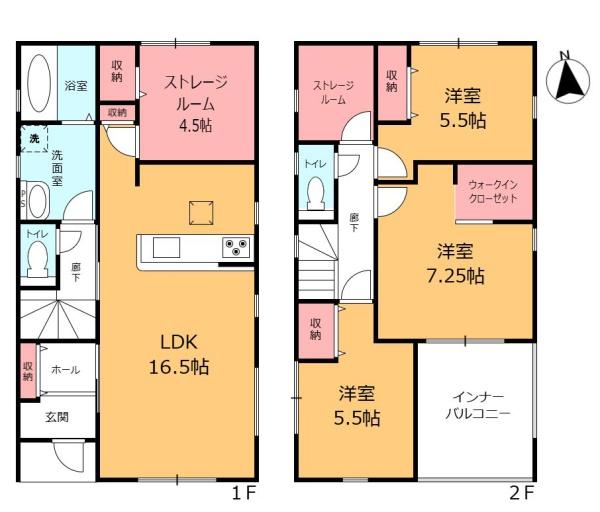 リーブルガーデン一宮市千秋町第1期　１号棟