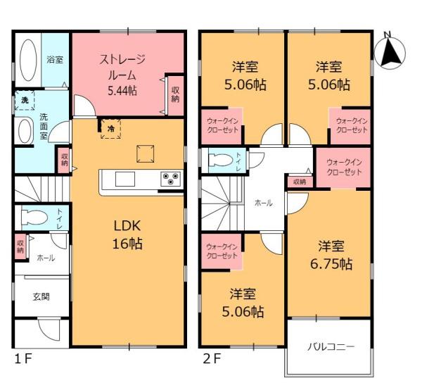 リーブルガーデン一宮市千秋町第1期　2号棟