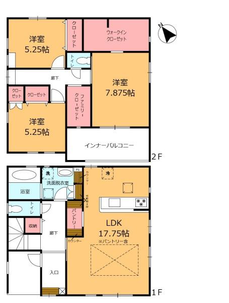 ブルーミングガーデン江南市古知野町久保見　1号棟