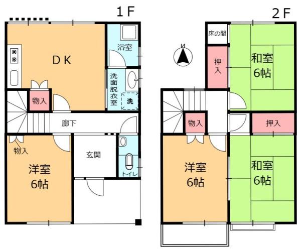 江南市野白町西千丸の中古一戸建