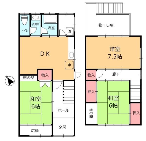 江南市布袋町北の中古一戸建て
