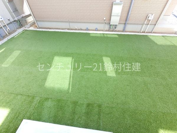 ハートフルタウン江南市今市場 3号棟(庭)