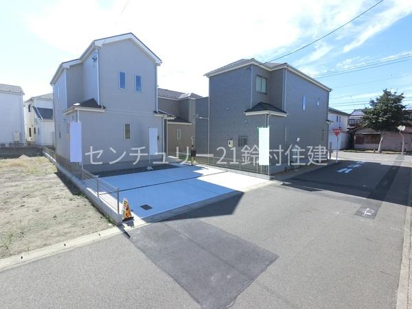 ハートフルタウン江南市今市場 3号棟(前面道路含む現地写真)