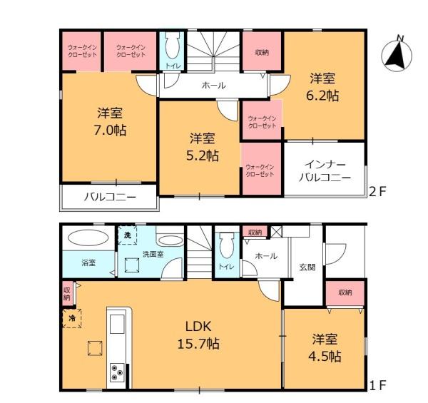 リーブルガーデン犬山市羽黒　２号棟