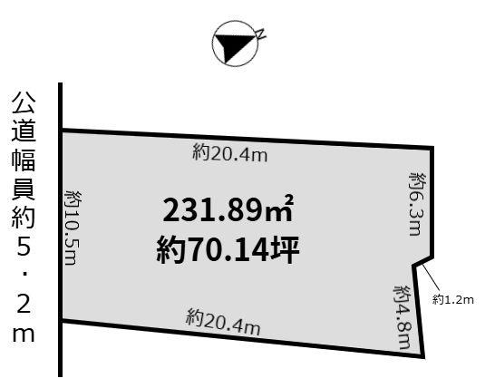 犬山市大字羽黒新田字椿北屋敷の売土地