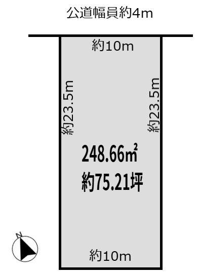 江南市般若町前山の売土地