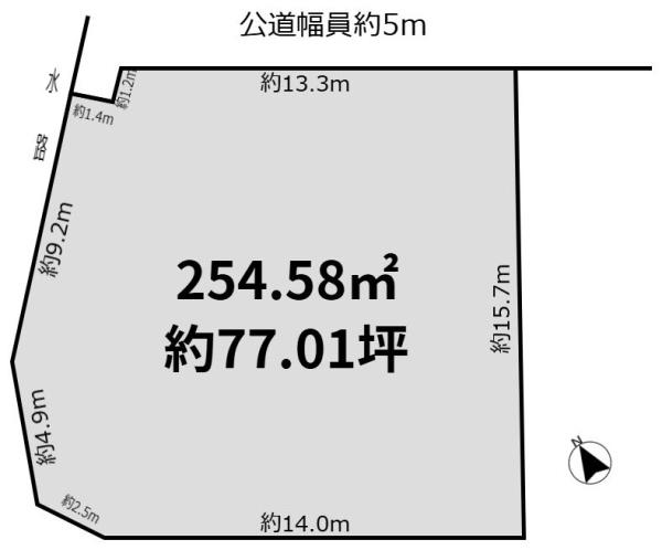 犬山市大字羽黒新田字椿南屋敷の土地