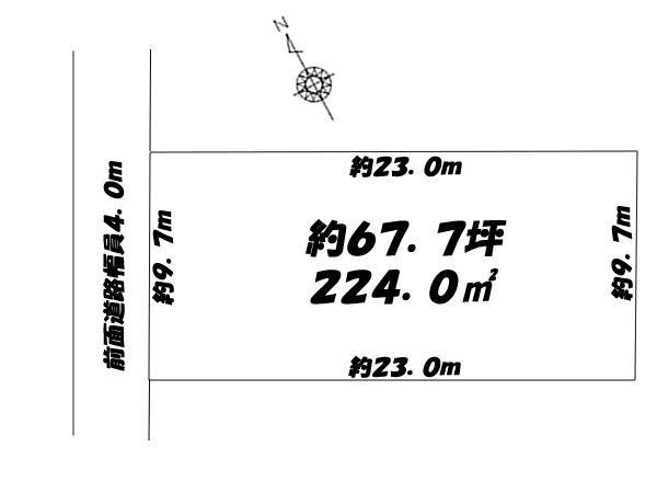 江南市小杁町林の土地