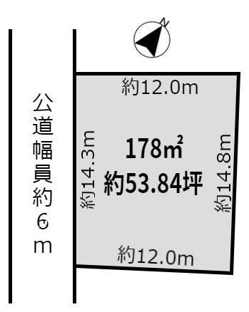 江南市東野町郷前の土地