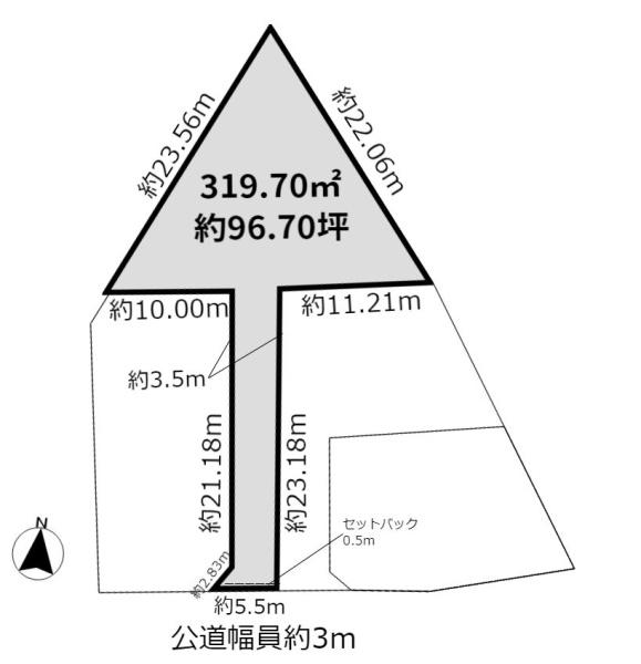 江南市宮田神明町天王の土地