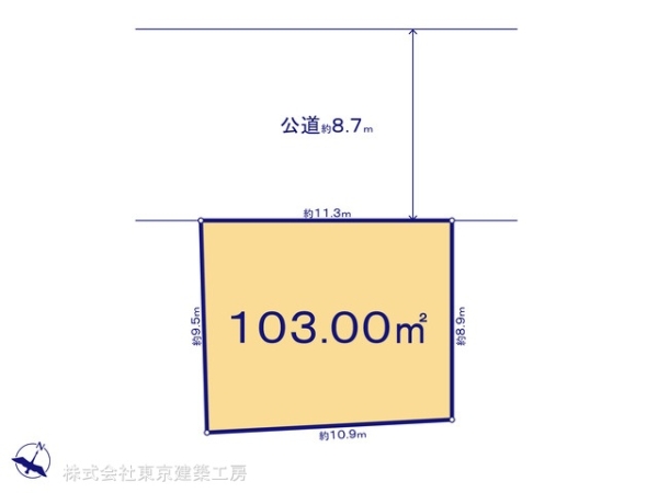 千葉市稲毛区稲毛３丁目の売土地