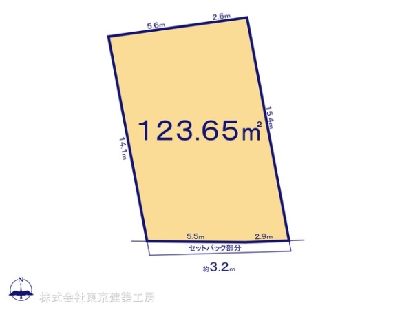 市川市中山２丁目の土地
