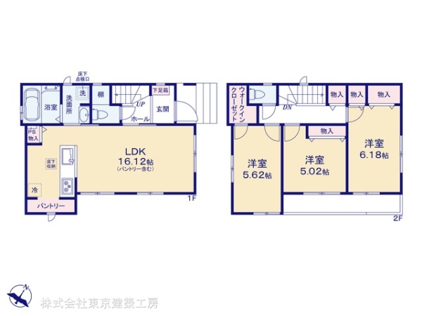 船橋市咲が丘２丁目の新築一戸建