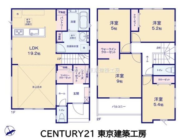 佐倉市江原台１丁目の新築一戸建