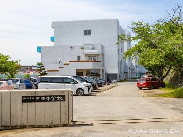 船橋市田喜野井6丁目の新築一戸建(船橋市立三田中学校)