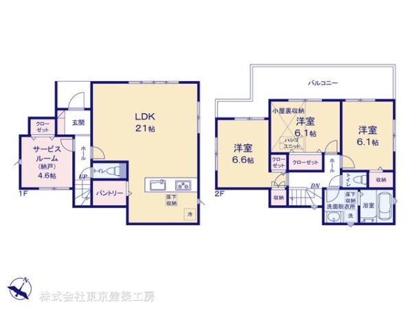 船橋市三山２丁目の新築一戸建