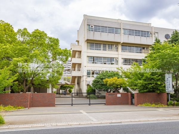 習志野市谷津5丁目の新築一戸建(習志野市立第一中学校)