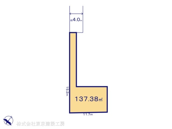 船橋市東船橋１丁目の土地
