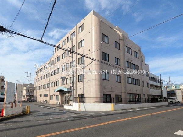 市原市西五所の新築一戸建(白金整形外科病院)