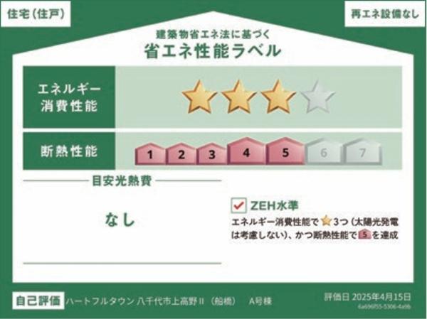 八千代市上高野の新築一戸建