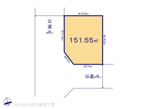船橋市芝山５丁目の土地