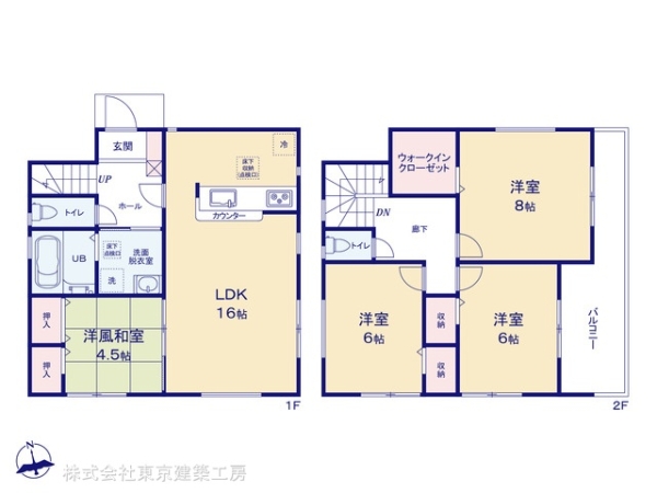 鎌ケ谷市東道野辺６丁目の新築一戸建