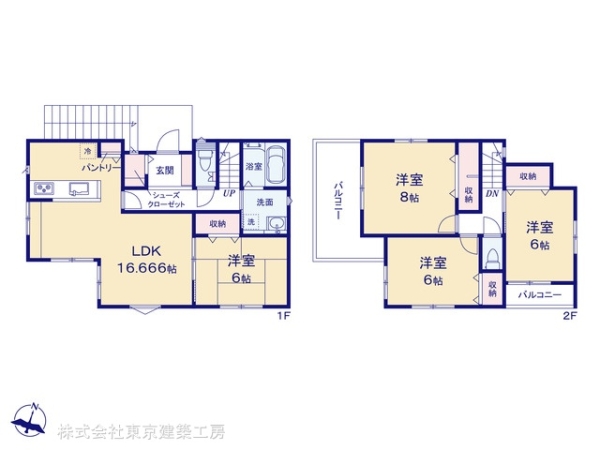 八千代市大学町５丁目の新築一戸建