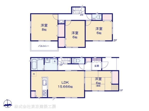 船橋市二和西５丁目の新築一戸建
