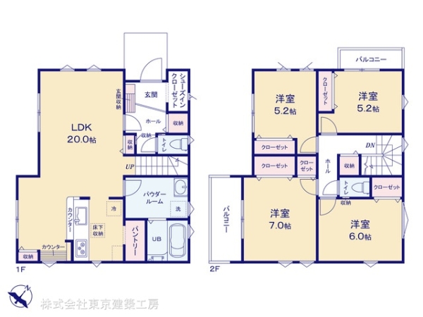 船橋市大穴南２丁目の新築一戸建
