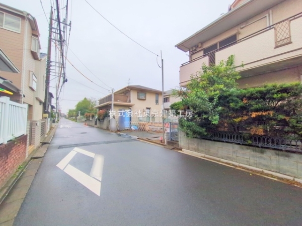 船橋市習志野台5丁目の新築一戸建(前面道路含む現地写真)