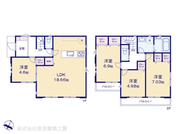 船橋市芝山５丁目の新築一戸建