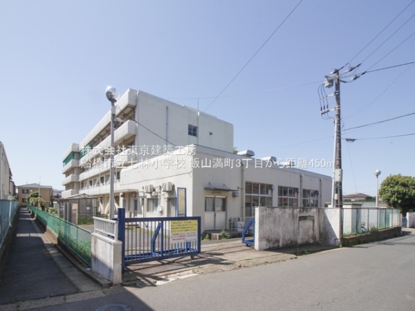 船橋市飯山満町３丁目の土地(船橋市立七林小学校)