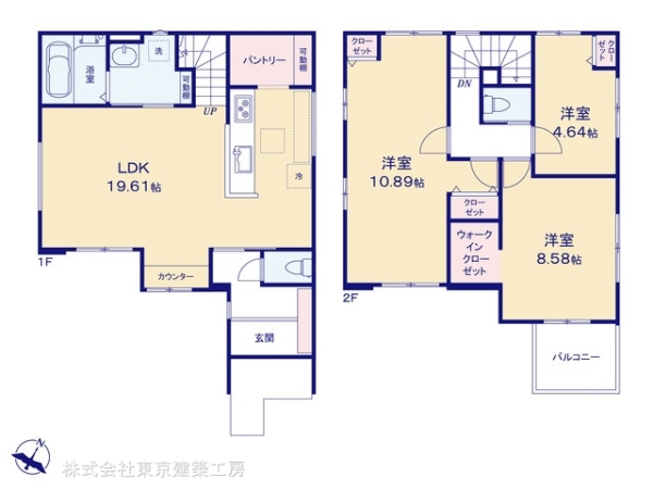 千葉市美浜区真砂５丁目の新築一戸建